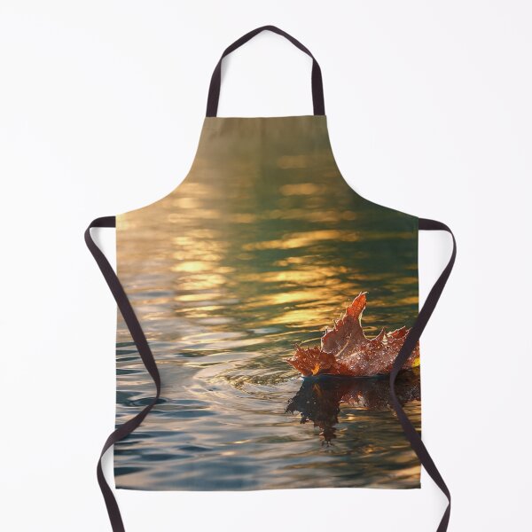 Item preview, Golden Drift – Autumn Leaf on Water designed and sold by Kimberly Palmer.