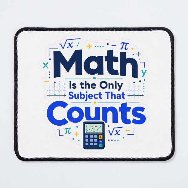 Item preview, Funny Math Teacher Subject That Counts Back To School Geek designed and sold by HimaPrototype.