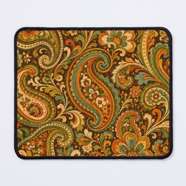 Item preview, Vintage Paisley Floral Pattern Bohemian Textile Inspired Print designed and sold by PinUpPizzazz.