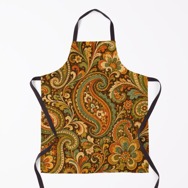 Item preview, Vintage Paisley Floral Pattern Bohemian Textile Inspired Print designed and sold by PinUpPizzazz.