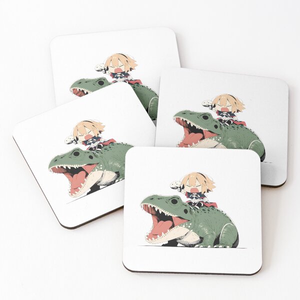 Item preview, Jeanne d Arc Fate Grand Order Green Dinosaur Quest designed and sold by Dashsopaner.