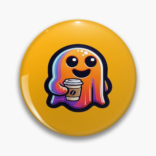 Item preview, Ghost Coffee Sticker designed and sold by LiminalHaze.