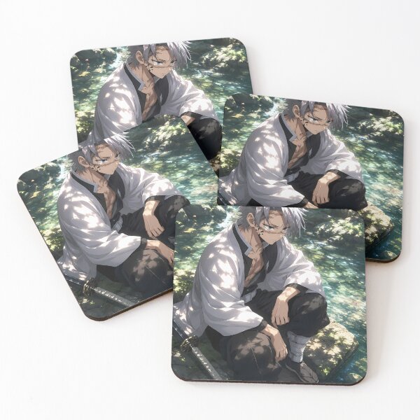 Item preview, Sanemi Shinazugawa Demon Slayer Forest Stream Reflection designed and sold by Dashsopaner.