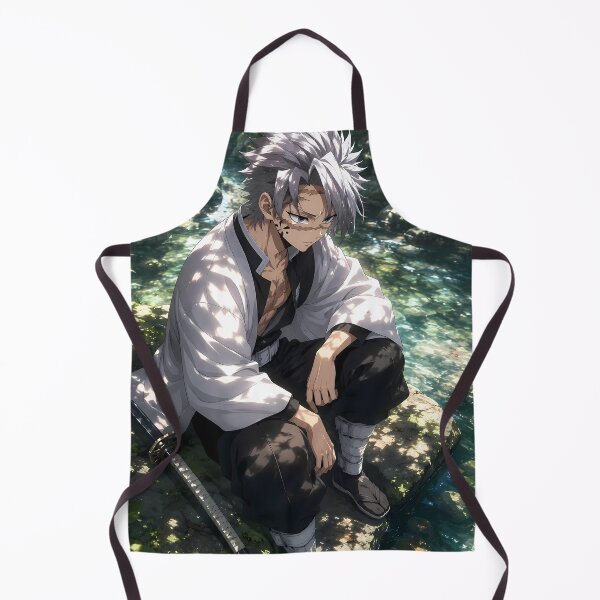 Item preview, Sanemi Shinazugawa Demon Slayer Forest Stream Reflection designed and sold by Dashsopaner.