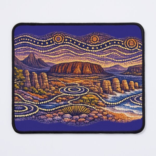 Item preview, Aussie Outback scene at Twilight designed and sold by PhotosByG.