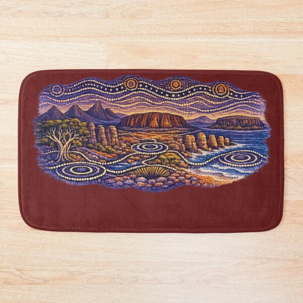 Item preview, Aussie Outback scene at Twilight designed and sold by PhotosByG.