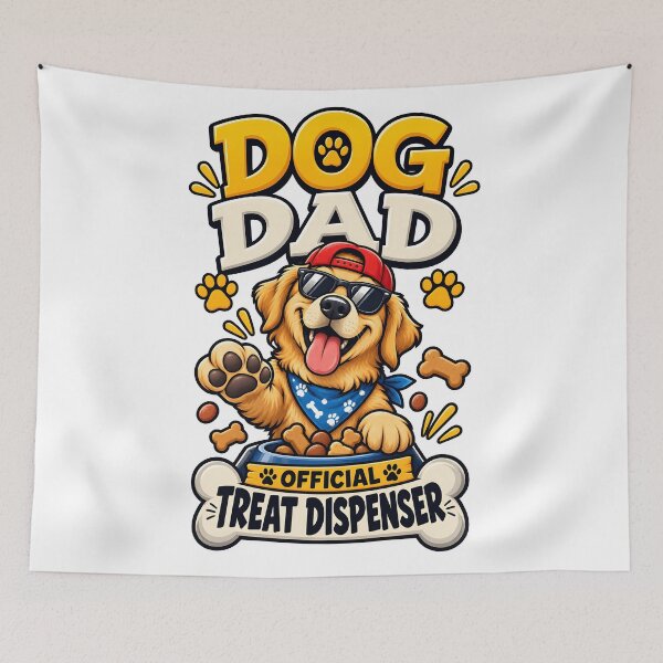 Item preview, Dog Dad Treat Dispenser designed and sold by Ahsacom.