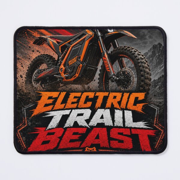 Item preview, Electric Trail Beast Off‑Road E‑Bike Rider Shirt designed and sold by OMNITeeSigns.