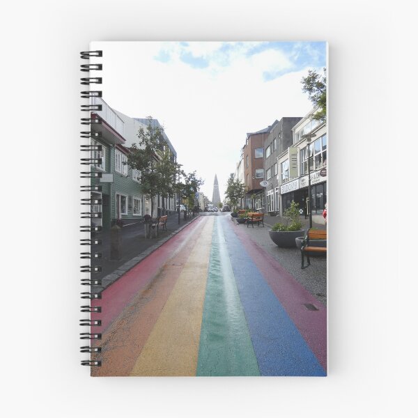Item preview, Rainbow Street in Reykjavík Iceland designed and sold by shorethings.