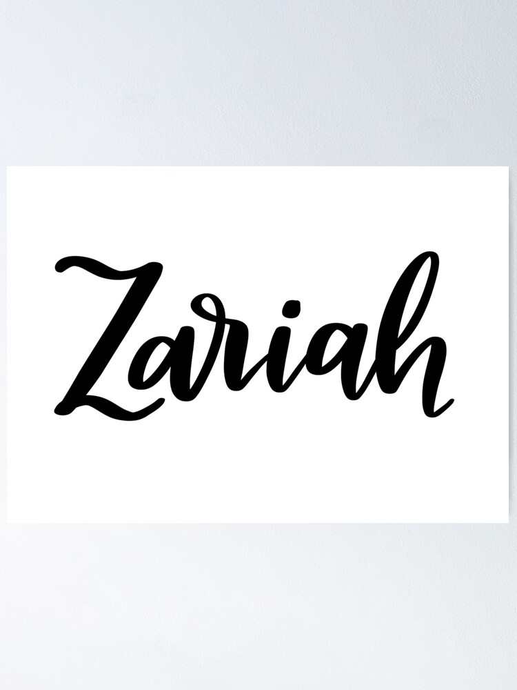 how-to-pronounce-zariah-youtube