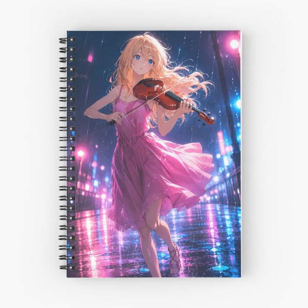 Item preview, Kaori Miyazono Your Lie in April Neon Rain Violin designed and sold by Dashsopaner.