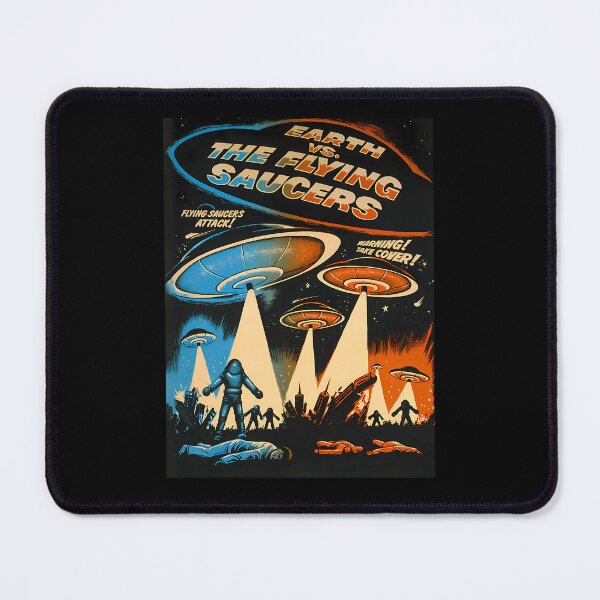 Item preview, Alien Spaceships Attacking City with Laser Beams designed and sold by anything4joji.