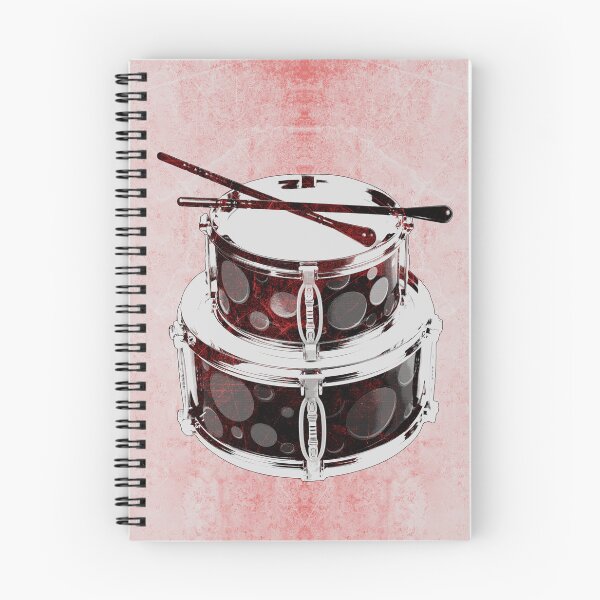 Item preview, Red Retro Polka Dot Toy Drum Set Drumsticks designed and sold by Ghoul Enterprises.