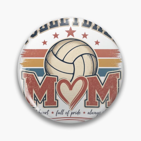 Item preview, Volleyball Mom Full of Heart Full of Pride Always Cheering  designed and sold by redblink store.