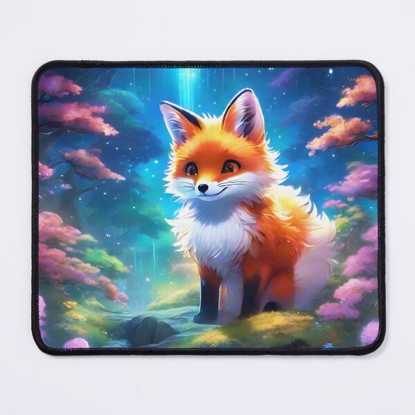 Item preview, Little Celestial Fox of the Enchanted Forest designed and sold by SolenLumens.