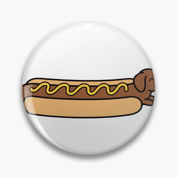 Item preview, Dachshund Hot Dog Pun Wiener Dog Funny Pet designed and sold by NeonNerd Studio.