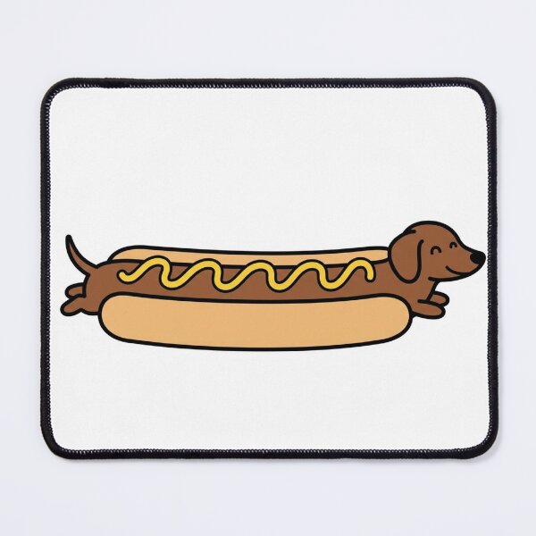 Item preview, Dachshund Hot Dog Pun Wiener Dog Funny Pet designed and sold by NeonNerd Studio.