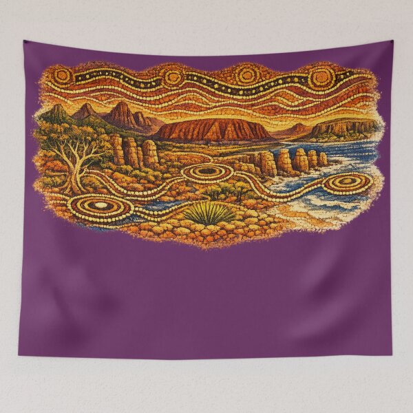 Item preview, Aussie Outback scene in Daylight designed and sold by PhotosByG.