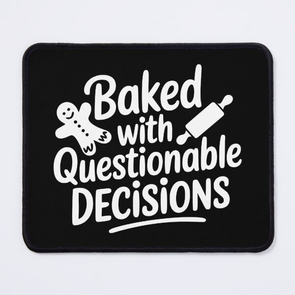 Item preview, Baked With Questionable Decisions designed and sold by theartfulaspie.