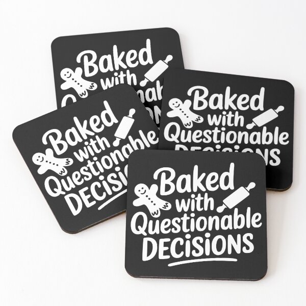Item preview, Baked With Questionable Decisions designed and sold by theartfulaspie.