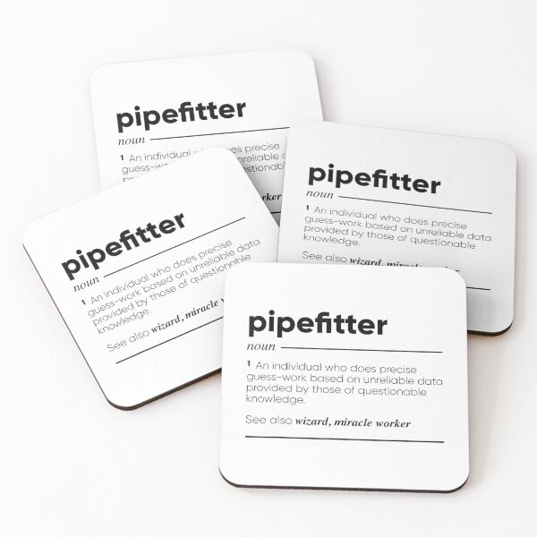 Item preview, Pipefitter Definition designed and sold by goombi-creative.