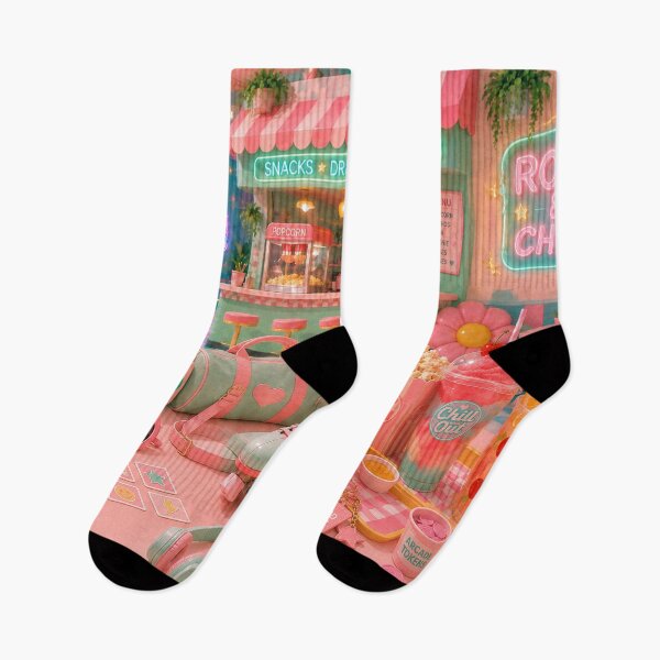 Item preview, Pink Retro Roll and Chill Neon Snack Bar designed and sold by PixelPanduh.