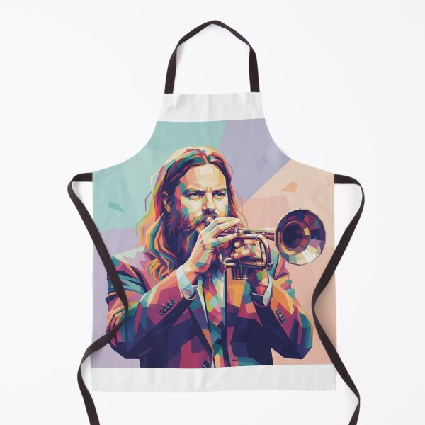 Item preview, Trumpet Player pop art designed and sold by onebystudio.