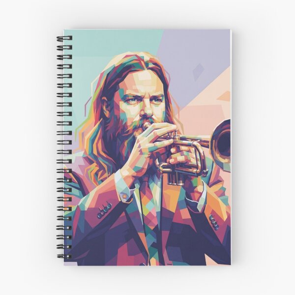 Item preview, Trumpet Player pop art designed and sold by onebystudio.