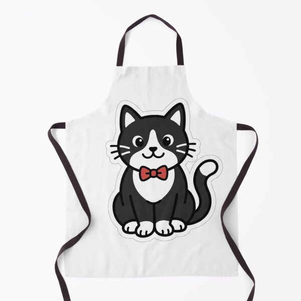 Item preview, Fancy Tuxedo Cat Bow Tie Sophisticated Cat designed and sold by NeonNerd Studio.