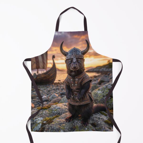 Item preview, Sable Viking Hits the Shore designed and sold by Tridentulus.
