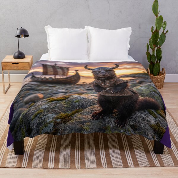 Item preview, Sable Viking Hits the Shore designed and sold by Tridentulus.