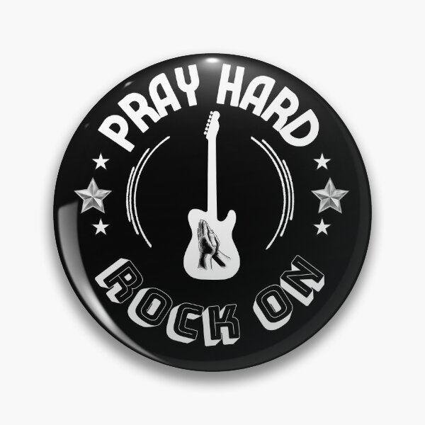 Item preview, Pray Hard & Rock On designed and sold by TRUTH IN LOVE.