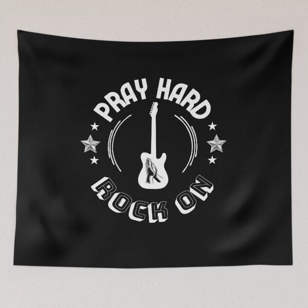 Item preview, Pray Hard & Rock On designed and sold by TRUTH IN LOVE.