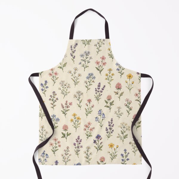 Item preview, Miniature Wildflowers Cottagecore Floral Meadow Pattern designed and sold by RJACreative.
