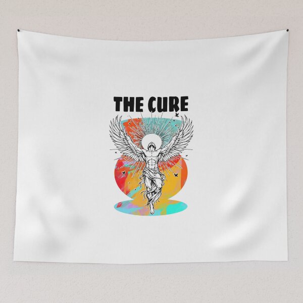 Item preview, Angel The Cure Black designed and sold by Beach Long.