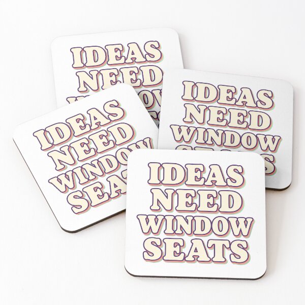 Item preview, Ideas Need Window Seats designed and sold by aihrgdesign.