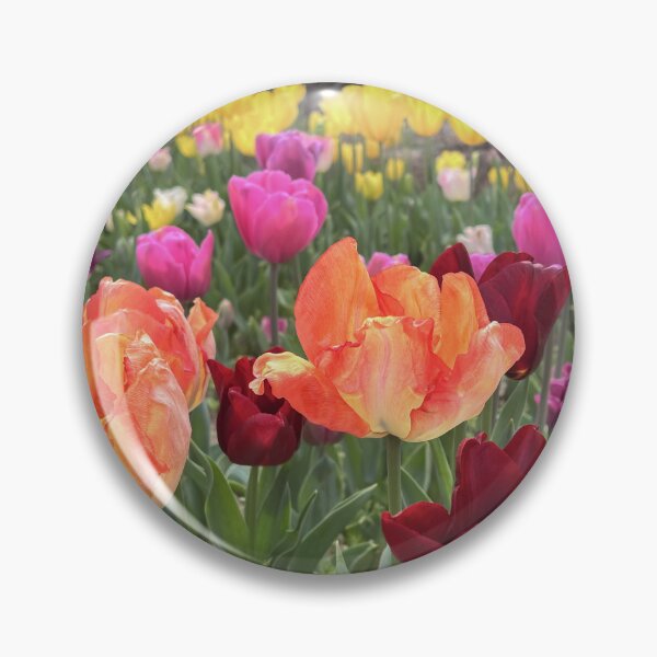 Item preview, A Garden Bursting with Colourful Tulips designed and sold by Be Captured by Brittany Emma.