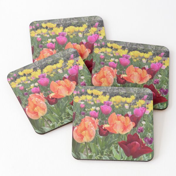 Item preview, A Garden Bursting with Colourful Tulips designed and sold by Be Captured by Brittany Emma.