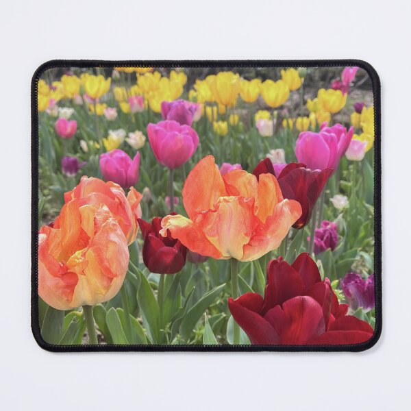 Item preview, A Garden Bursting with Colourful Tulips designed and sold by Be Captured by Brittany Emma.