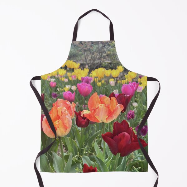 Item preview, A Garden Bursting with Colourful Tulips designed and sold by Be Captured by Brittany Emma.
