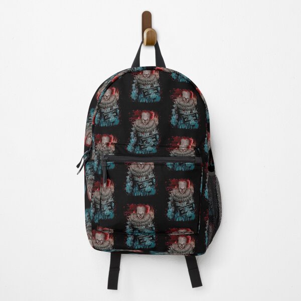 Item preview, IT Creepy Clown Spooky Halloween Time Retro Art designed and sold by Anselle.