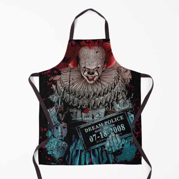 Item preview, IT Creepy Clown Spooky Halloween Time Retro Art designed and sold by Anselle.