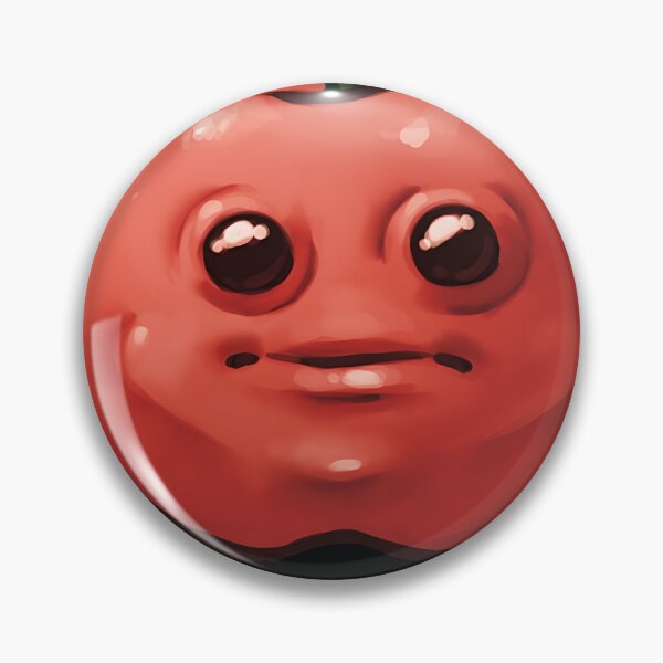 Item preview, Cursed Staring Red Apple Funny Creepy Fruit Face Meme Art designed and sold by vitoclaay.