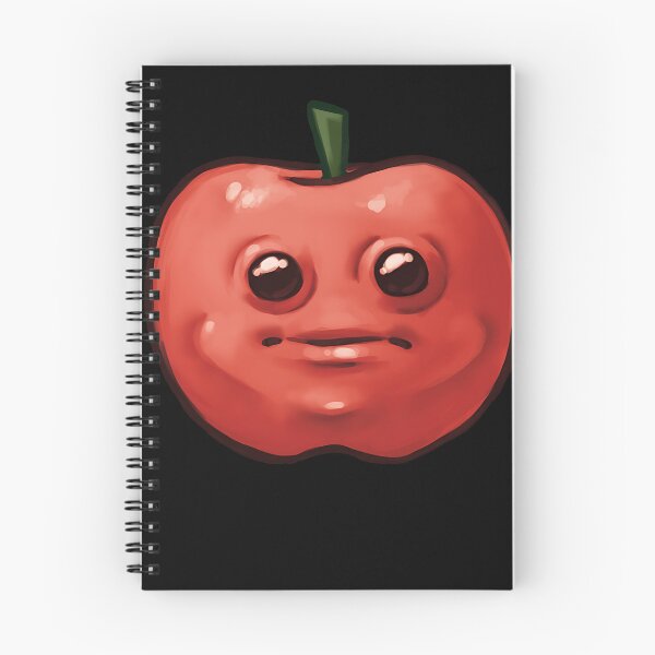 Item preview, Cursed Staring Red Apple Funny Creepy Fruit Face Meme Art designed and sold by vitoclaay.