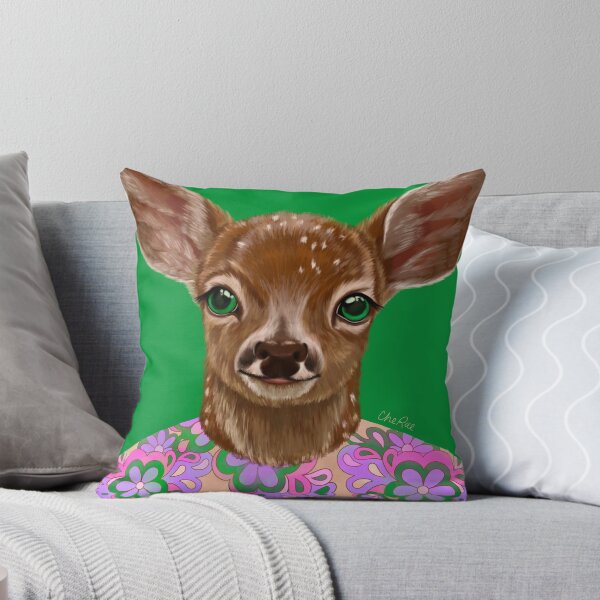 Item preview, Floral Deer designed and sold by Chelseigh Rae Artistry.