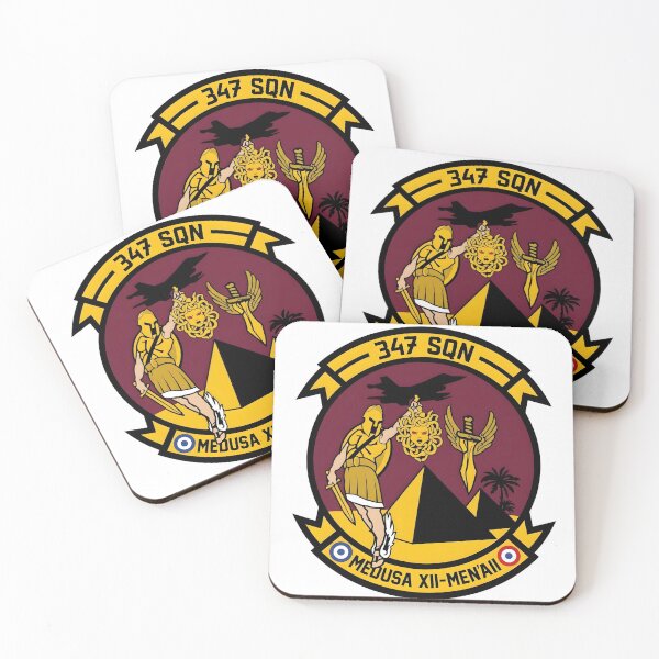 Item preview, Hellenic Air Force 347 Squadron "Perseus" Official Insignia Patch designed and sold by CharlieDesings.