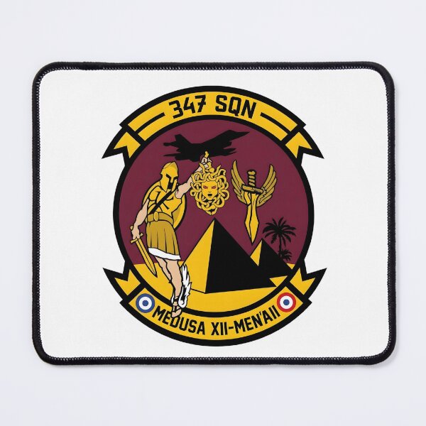Item preview, Hellenic Air Force 347 Squadron "Perseus" Official Insignia Patch designed and sold by CharlieDesings.