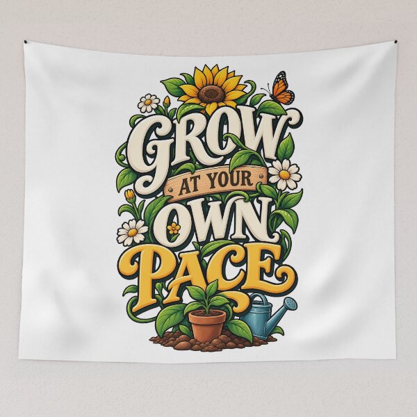 Item preview, Grow At Your Own Pace designed and sold by Ahsacom.