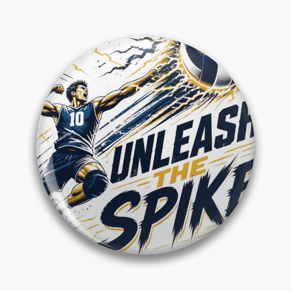 Item preview, Unleash The Spike Volleyball designed and sold by redblink store.
