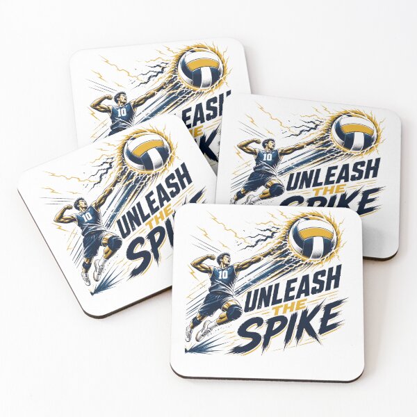 Item preview, Unleash The Spike Volleyball designed and sold by redblink store.